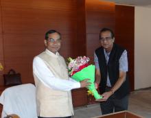 Dr. Trilochan Mohapatra has assumed charge of Chairperson